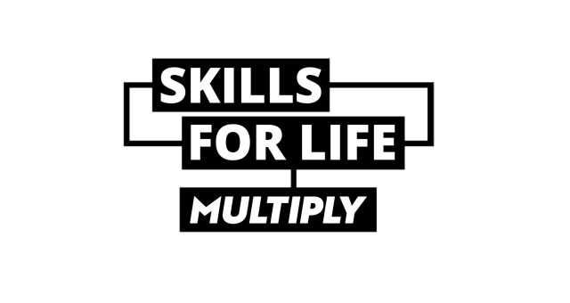 The official Skills for Life: Multiply Logo