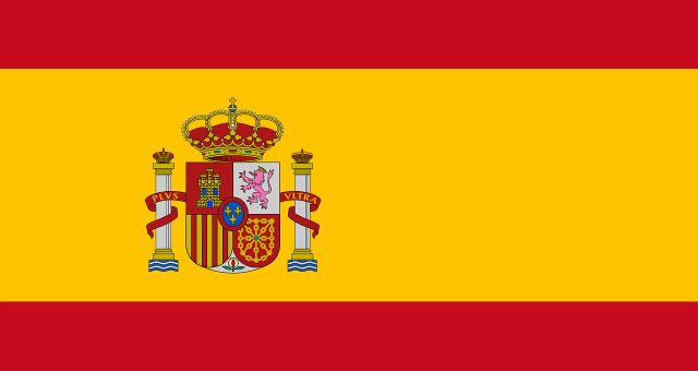 An image of the flag of Spain
