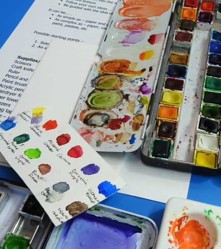1-SESSION ADULT : WATERCOLOR PAINTING WORKSHOP : HOW TO PAINT AN